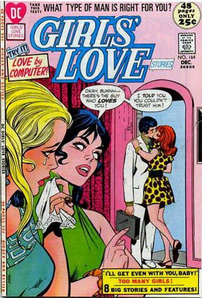 Girls' Love Stories (DC, 1949 series) #164 December 1971