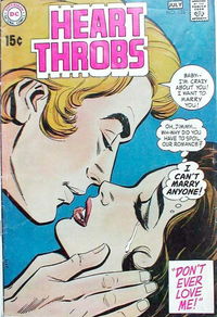 Heart Throbs (DC, 1957 series) #126 June-July 1970