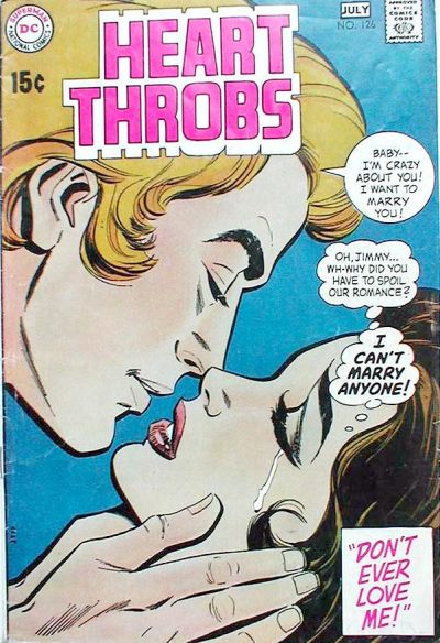 Heart Throbs (DC, 1957 series) #126 (June-July 1970)