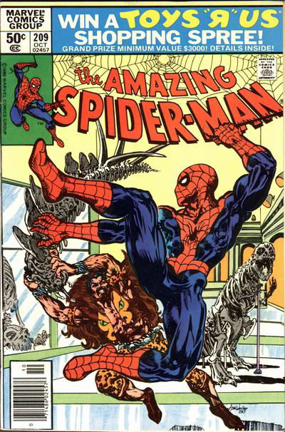 The Amazing Spider-Man (Marvel, 1963 series) #209 [October 1980]