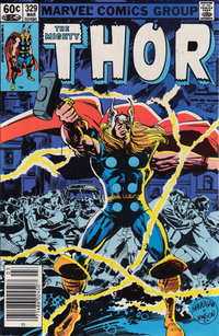 Thor (Marvel, 1966 series)  #329 ([March 1983]) — Untitled
