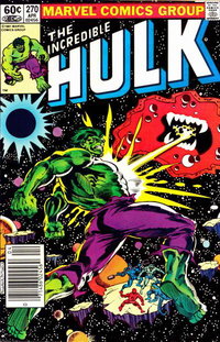 The Incredible Hulk (Marvel, 1968 series)  #270 (April 1982) — Untitled
