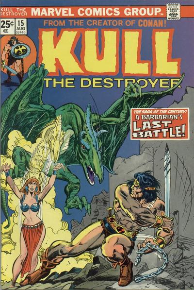 Kull the Destroyer  #15 (August 1974)