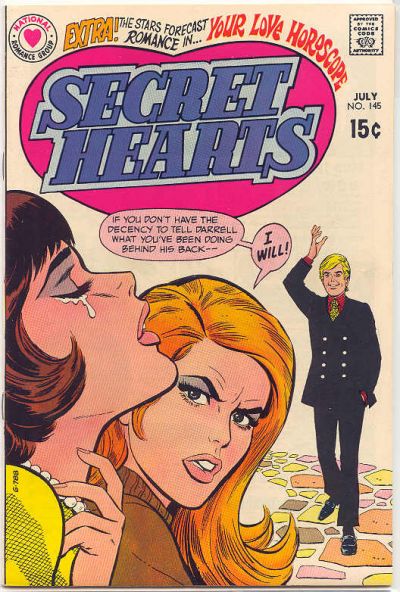 Secret Hearts (DC, 1949 series) #145 (July 1970)