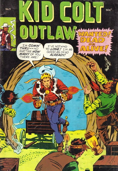 Kid Colt Outlaw (Yaffa/Page, 1975? series) #1 ([April 1980?])
