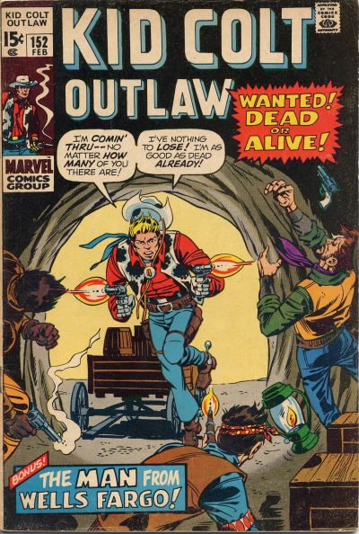 Kid Colt Outlaw  #152 (February 1971)