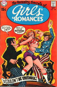 Girls' Romances (DC, 1950 series) #144 October 1969