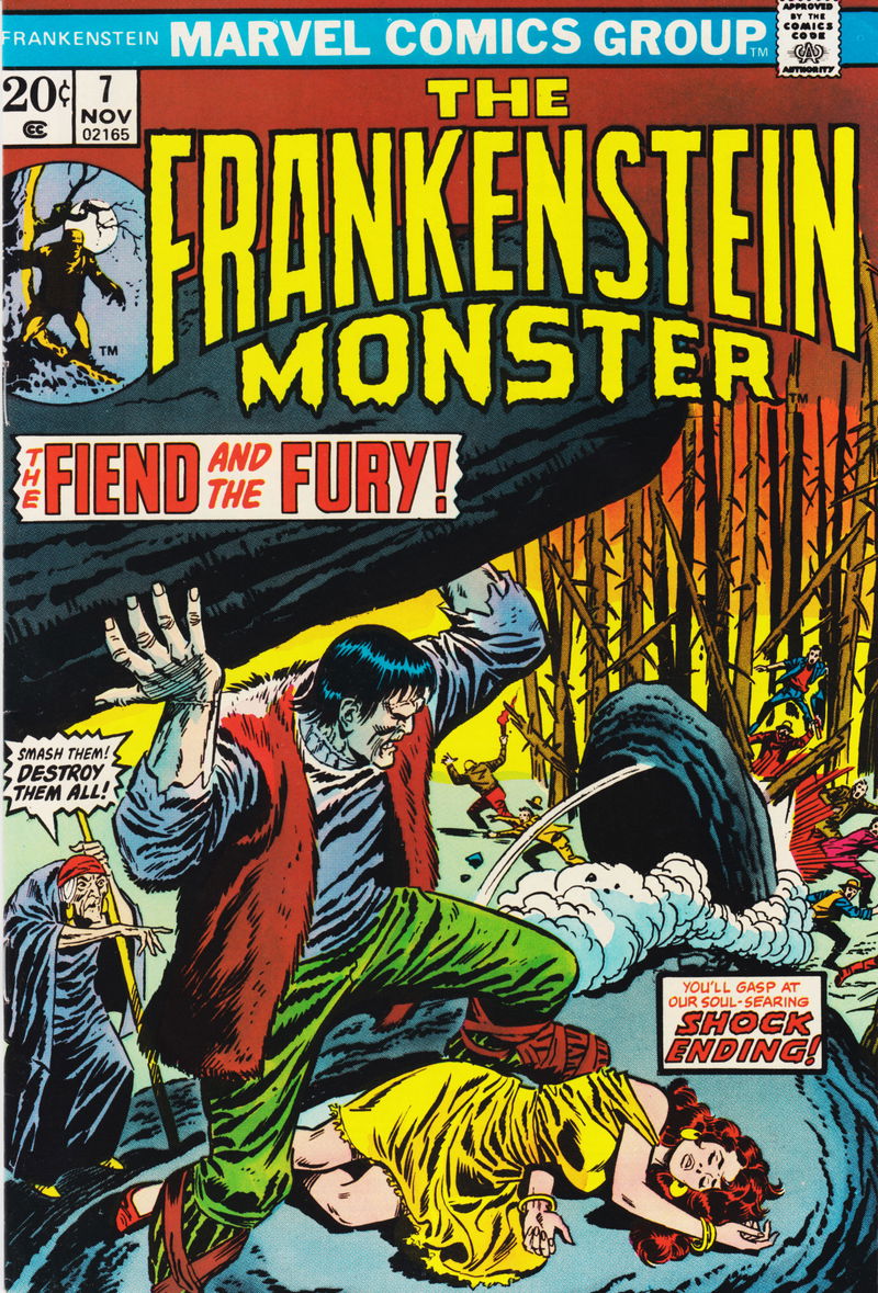 Frankenstein (Marvel, 1973 series) #7 (November 1973)