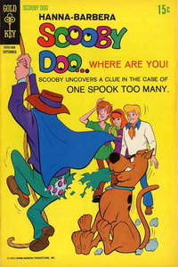 Hanna-Barbera Scooby Doo... Where Are You! (Western, 1970 series)  #3 (September 1970) — One Spook Too Many