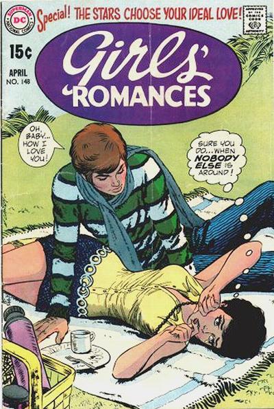 Girls' Romances (DC, 1950 series) #148 (April 1970)