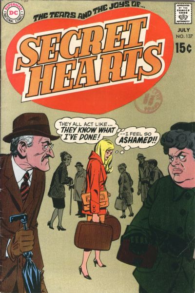 Secret Hearts (DC, 1949 series) #137 (July 1969)