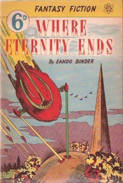 Fantasy Fiction (Whitman Press, 1949 series)  — Where Eternity Ends [1950?]