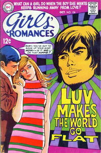 Girls' Romances (DC, 1950 series) #136 October 1968