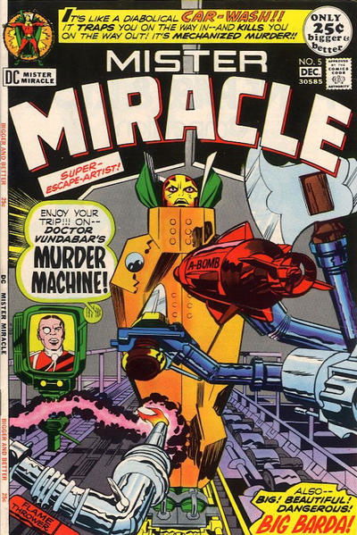 Mister Miracle (DC, 1971 series) #5 (November-December 1971)