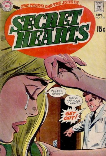 Secret Hearts (DC, 1949 series) #138 September 1969