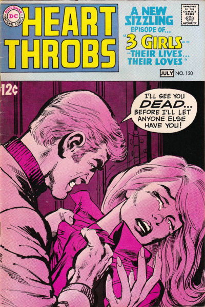 Heart Throbs (DC, 1957 series) #120 June-July 1969