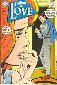 Falling in Love (DC, 1955 series)  #101 (August 1968) — I Had No Right to Love
