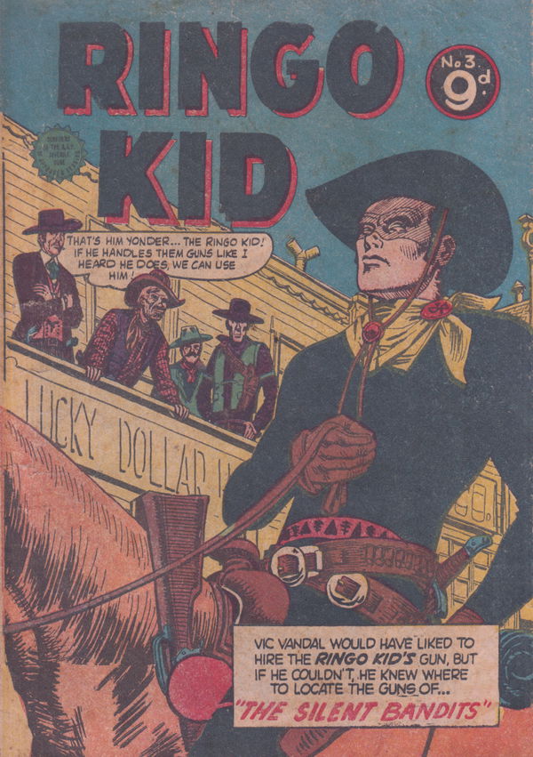 Ringo Kid (Horwitz, 1955 series) #3 ([July 1955])