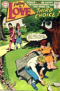 Falling in Love (DC, 1955 series)  #100 (July 1968) — Third Choice
