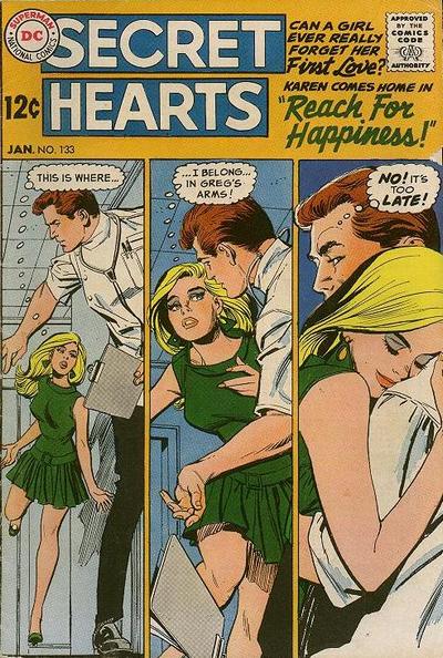 Secret Hearts (DC, 1949 series) #133 (January 1969)