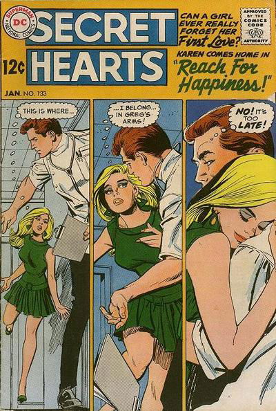 Secret Hearts (DC, 1949 series) #133 (January 1969)