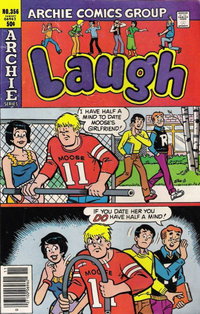 Laugh Comics (Archie, 1946 series)  #356 (November 1980) — "I have half a mind to date Moose's girlfriend!"