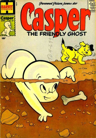 Casper the Friendly Ghost (Harvey, 1952 series) #67 (April 1958)