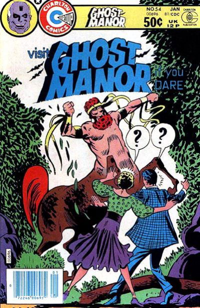 Ghost Manor (Charlton, 1971 series) #54 January 1981