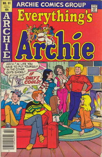 Everything's Archie (Archie, 1969 series)  #81 (February 1980) — "Arch! In life you have to put yourself in the other guy's shoes!"