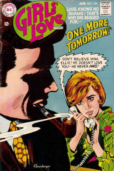 Girls' Love Stories (DC, 1949 series) #134 April 1968