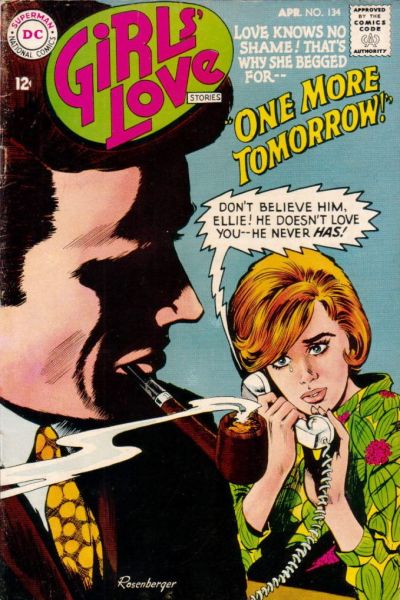 Girls' Love Stories (DC, 1949 series) #134 (April 1968)