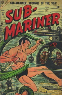 Sub-Mariner Comics  #35 (August 1954)