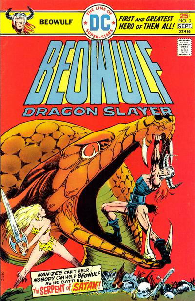 Beowulf (DC, 1975 series) #3 (August-September 1975)