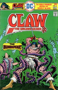 Claw the Unconquered (DC, 1975 series)  #3 (September-October 1975)