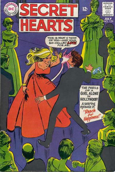 Secret Hearts (DC, 1949 series) #129 (July 1968)