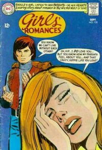 Girls' Romances (DC, 1950 series) #135 September 1968