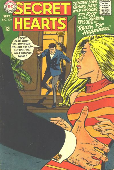 Secret Hearts (DC, 1949 series) #130 (September 1968)