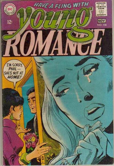 Young Romance (DC, 1963 series) #156 (October-November 1968)