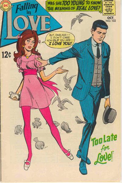Falling in Love (DC, 1955 series) #102 (October 1968)