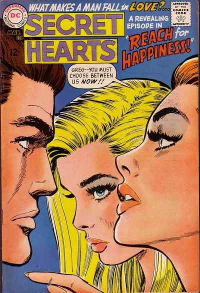 Secret Hearts (DC, 1949 series) #126 (March 1968)