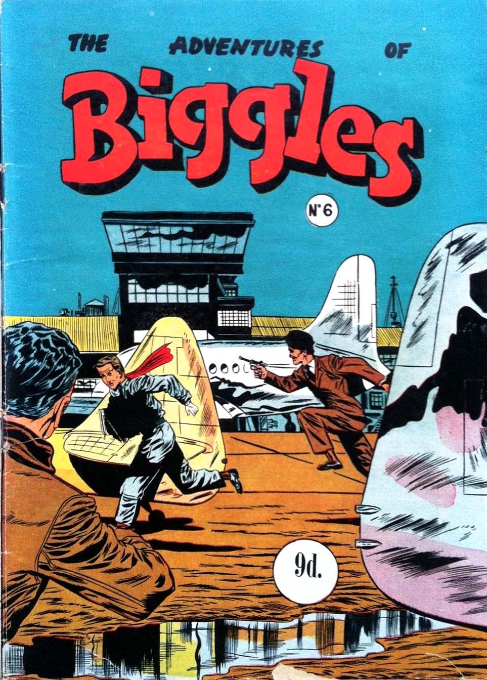 The Adventures of Biggles (Action Comics, 1953 series) #6 ([1954?])
