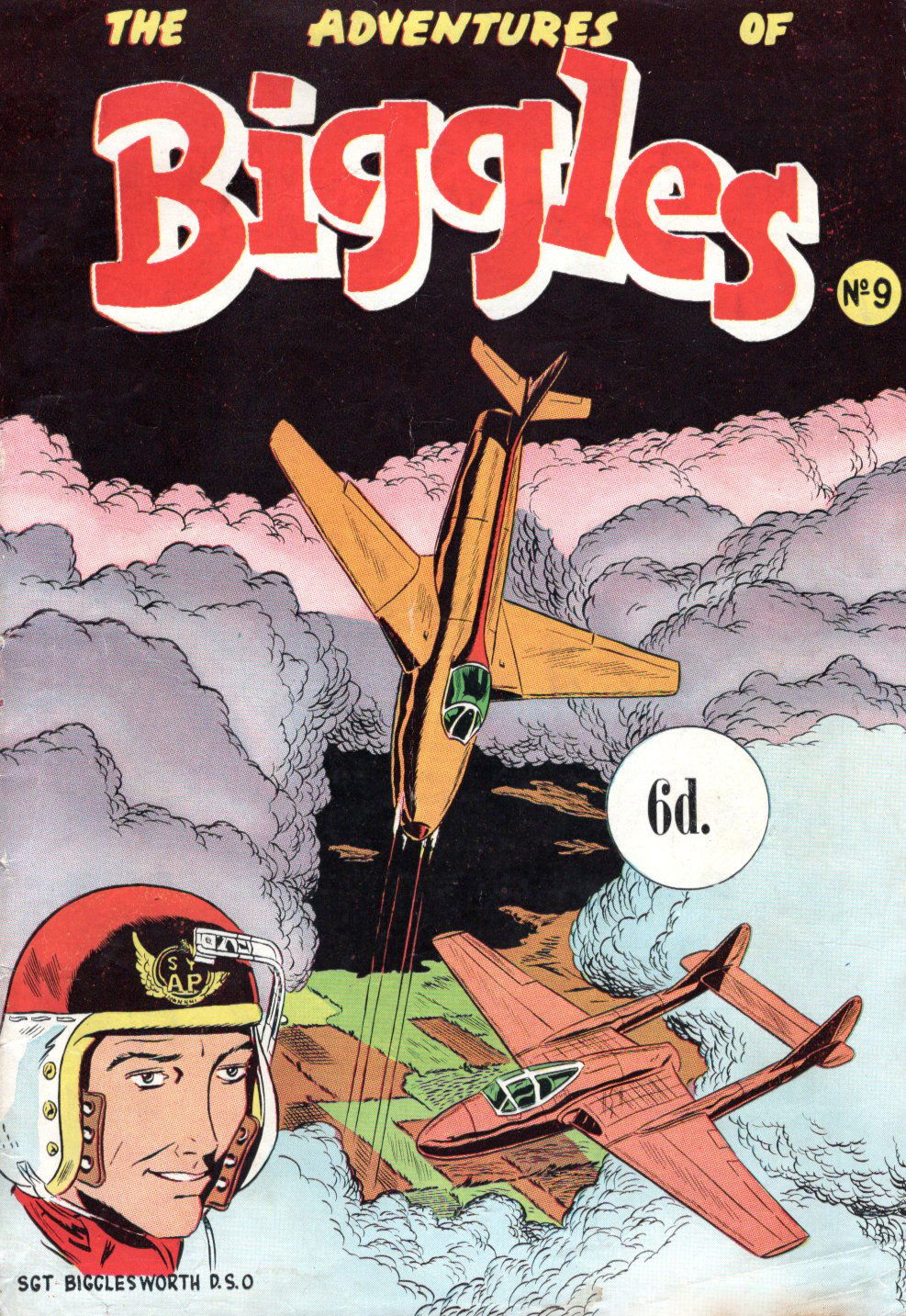 The Adventures of Biggles (Action Comics, 1953 series) #9 ([April 1954?])