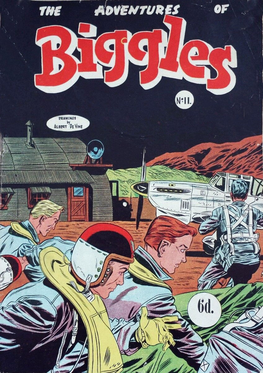The Adventures of Biggles (Action Comics, 1953 series) #11 ([June 1954?])
