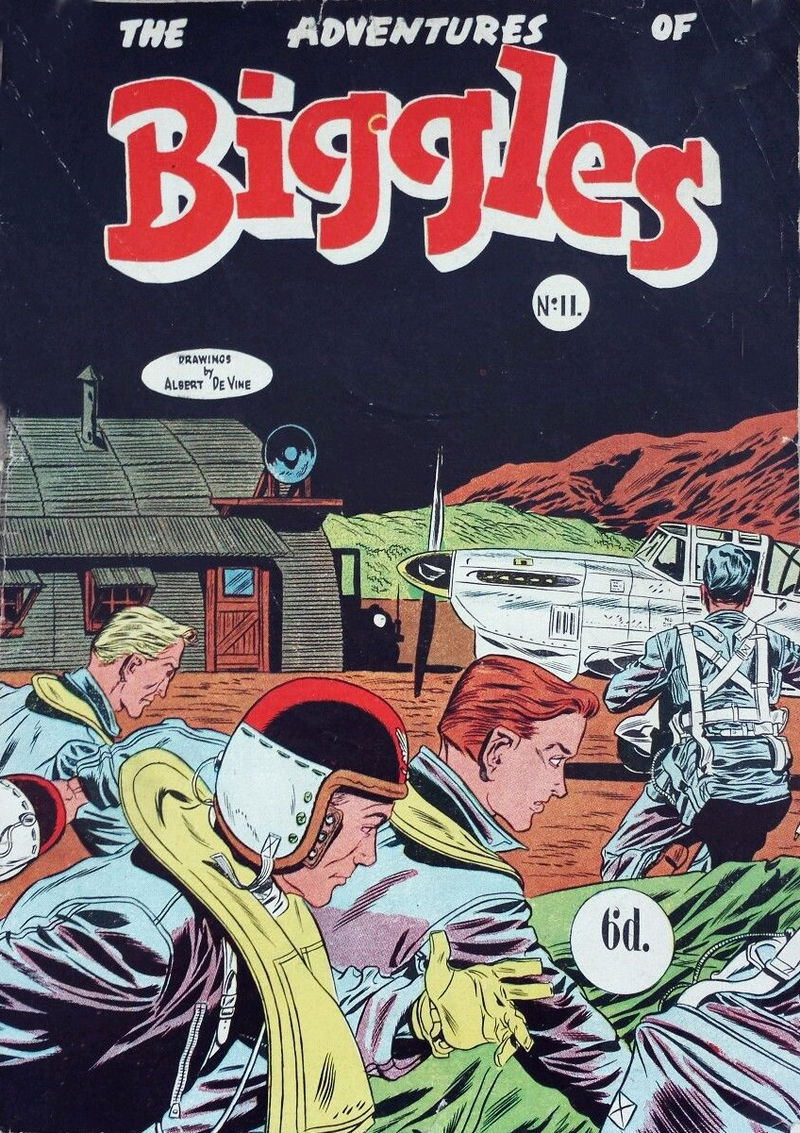 The Adventures of Biggles (Action Comics, 1953 series) #11 ([June 1954?])