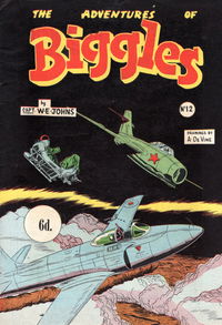 The Adventures of Biggles (Action Comics, 1953 series) #12 [July 1954?]