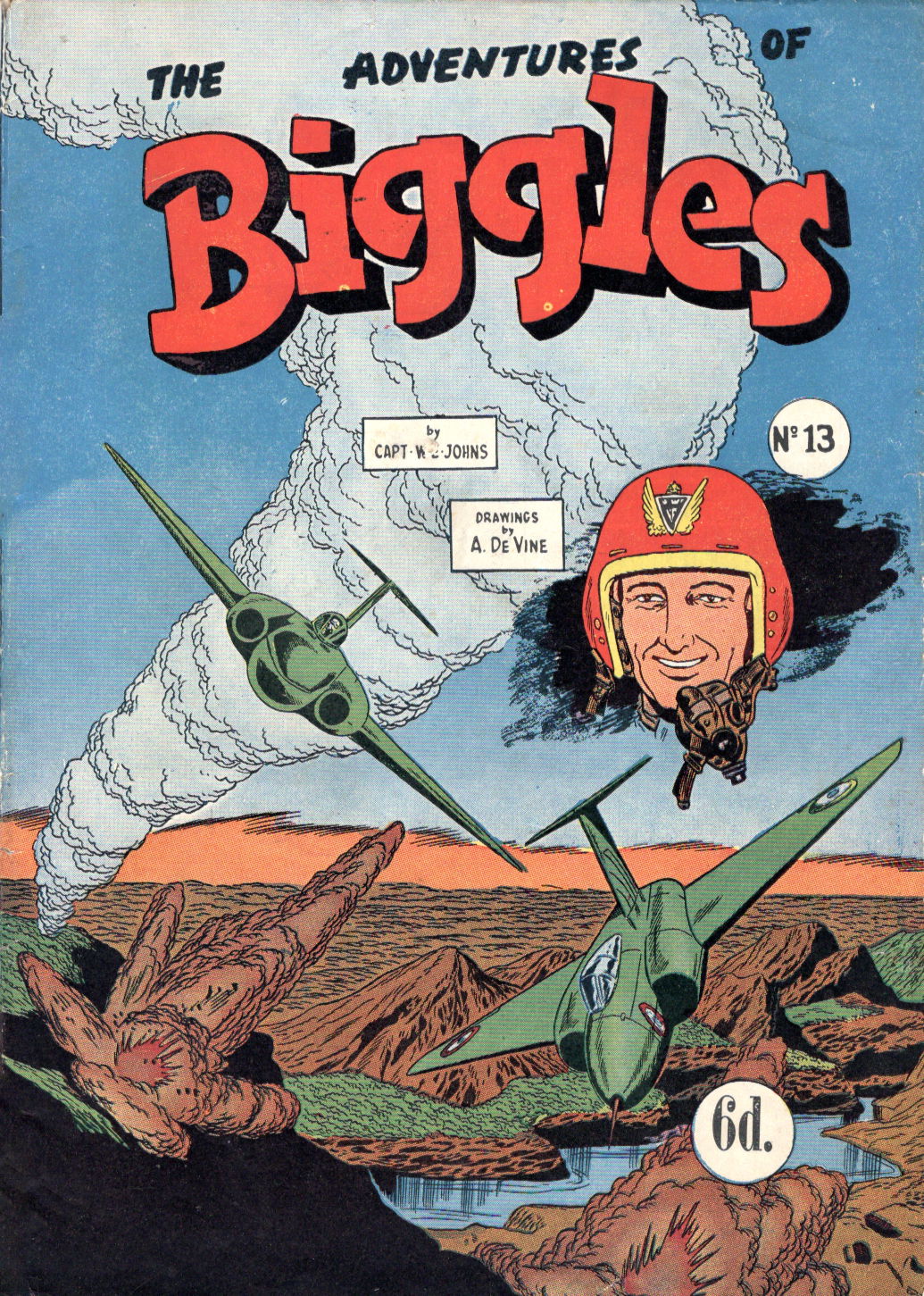 The Adventures of Biggles (Action Comics, 1953 series) #13 ([August 1954?])