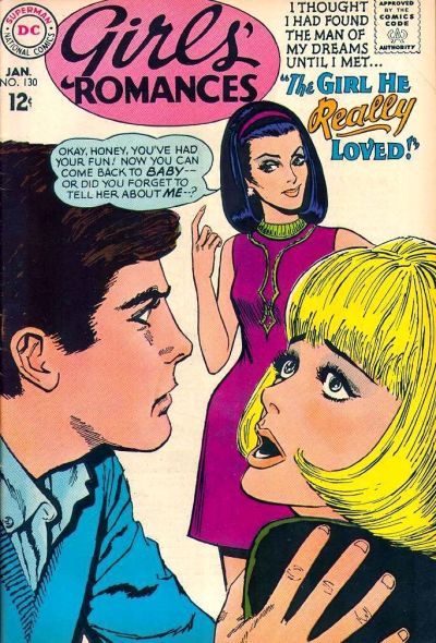 Girls' Romances (DC, 1950 series) #130 (January 1968)