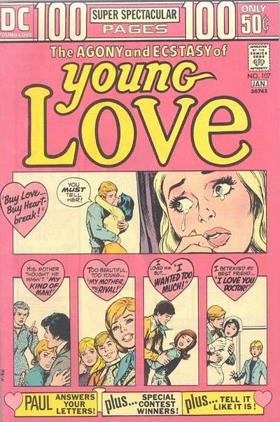 Young Love (DC, 1963 series) #107 (December 1973-January 1974)
