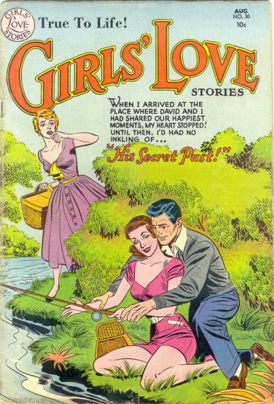 Girls' Love Stories (DC, 1949 series) #30 (July-August 1954)