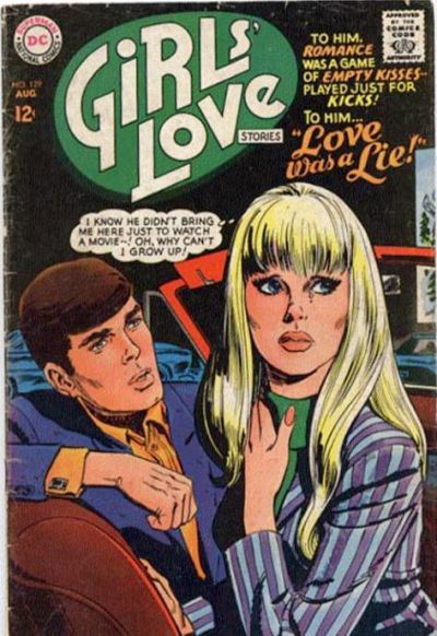 Girls' Love Stories (DC, 1949 series) #129 August 1967